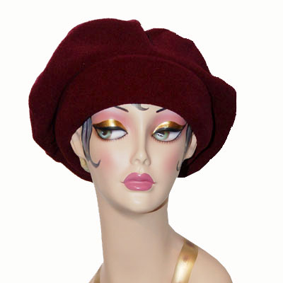 Polar Fleece Regular Beret Hat