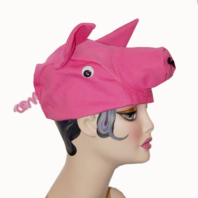 Pig Style Cap Novelty Animal Hat
