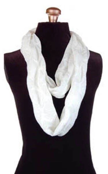 Infinity Scarf in Fan Dance in Cloud