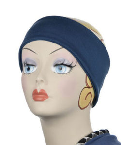Headband Candy Shop Jersey Knit in Blue Razz